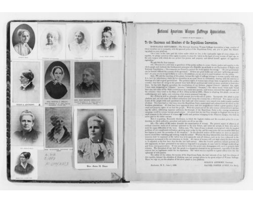 NAWSA Letter “To the Chairman and Members of the Republican Convention…” (June 1892)