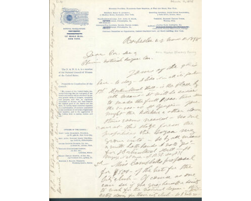 Susan B. Anthony: “We are making a beginning of a precedent…” (1898)
